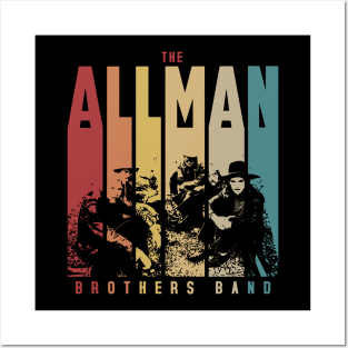 The Allman Brothers Retro Posters and Art